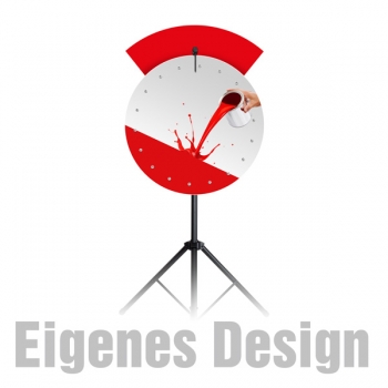 Glücksrad Deluxe Rounded 90 cm Eigenes Design